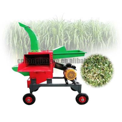 China Grass Hay Cutting Chaff Cutter Plant Animal Feed Diesel Electric Gasoline Driven Grinder Machine for sale