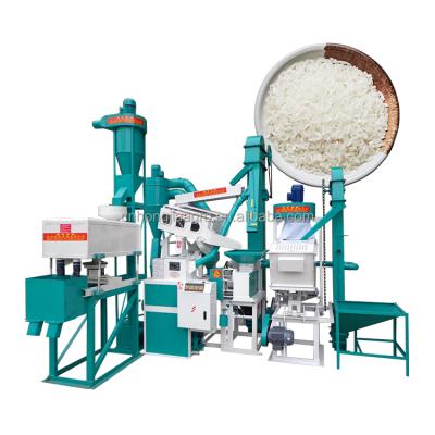 China Farms Modern Combined Brown Rice Milling Machine Rice Mill For Sale for sale