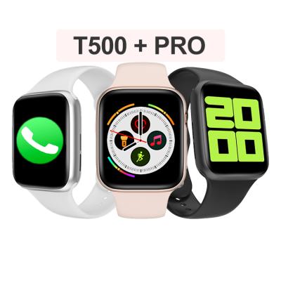 China MP3 Playback Manufacture China Shenzhen Men's Ladies Best Touch Plus T500 Sport Reloj Waterproof Smart Watch Calling Price for sale