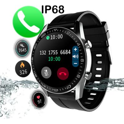 China MP3 Playback Fitness Watches Price Phone Calling Using Full Screen Ip68 Round Waterproof Sport Smart Watch 2021 for sale