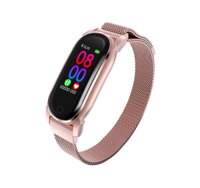 China Wifi Style Fitness Tracker Yd8 0.96 Oled Display Heart Rate Female Luxury Sport Watches Waterproof, Wristband Wristband Smart Watch for sale