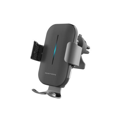 China For Iphone/Samsung/Huawei/XiaoMi/Oppo/Vivo/One plus Pudong Smart Phone Holder Charging Wireless Car Charger Mount For Mobile Phone for sale