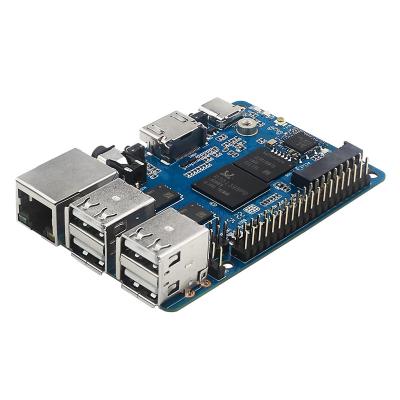 China Realtek RTD 1395 64Bit A53 Mini PC Computer 4 Pi M4 2G RAM + Single USB Ports 8G eMMC 1 Type C M.2 Key Pi M4 Board Pi M4 2G for sale