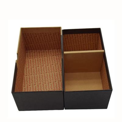 China Custom FOOD coffee cup packaging boxes / paper coffee packaging box china paper wholesale for sale