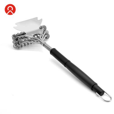 China Hot Selling High Quality Easily Cleaned BBQ Cleaning Stainless Steel Grill Brush Functions For Party Or Kitchen for sale