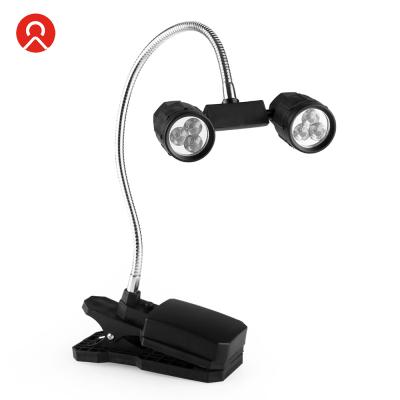 China Amazon BBQ Grill Light Easily Cleaned Outdoor Clamps Fitted With Flexible LED Light Switch BBQ Camping Lamp Can Be Bent And Rotated for sale