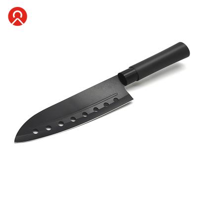 China Durable High Quality Non-stick Coating Stainless Japanese Chef Kitchen Knife 7 Inch Sushi Sashimi Knife for sale