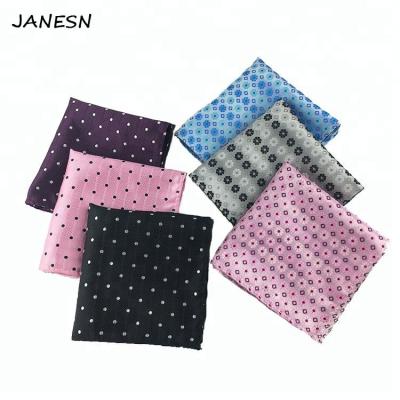 China Jacquard China Supplier Handkerchief Handkerchief 100% Italian Microfiber Woven For Men for sale