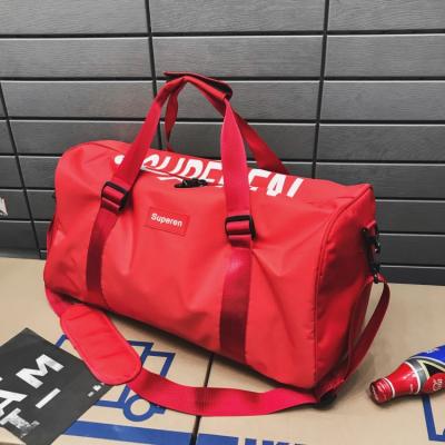 China Multi-Functional High Quality Nylon Sports Gymnasium Luggage Water Resistant Bag Gym Travel Foldable Duffel Bag for sale