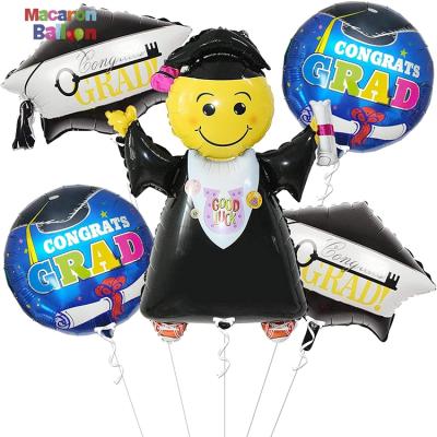 China Adding surprise and fun to your Party 2022 Congratulations Graduate Mylar Graduation Hat Jumping Balloons - XtraLarge, 40 inches | Blue and Yellow 178 Graduation Decorations for sale