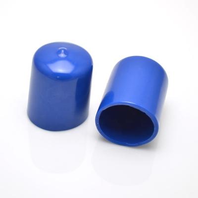 China For CS 30x 30mm Easy Moving Flexible Vinyl End Caps Soft PVC End Caps Plastic Terminal Insulation Sheaths PVC Terminal Protectors for sale