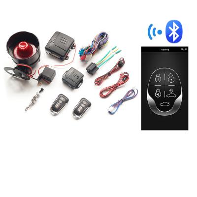 China Hot Selling Anti-hijacking and Stable BT Car Alarm System DC 12V 370MHz Frequency One Way Car Alarm System for sale