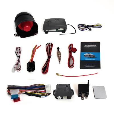 China DLS-5503/G5503 Anti-Hijacking Upgrade Car Alarm System With Ultrasonic Sensor Or Shocking Sensor Optional for sale