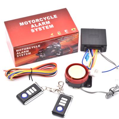 China Remote Cut Out Engine Motorcycle Alarm 100-120m One Way Car Alarm For Motorcycle Engine Starter Remote Optional for sale