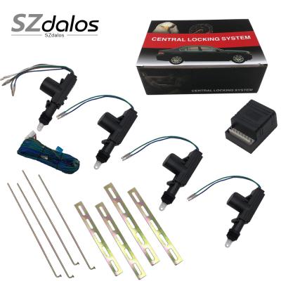 China Waterproof Hot Selling Universal Central Locking Kit Cars Door Lock Keyless Entry Car Central Locking for sale