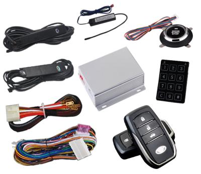 China Passive Keyless Entry DALOS PKE Car Security Alarm Push Button Start Stop System For Toyota Series for sale