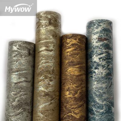 China Wholesale New Waterproof+Moistureproof Cheap Metallic Wallpaper For Living Room Wallpaper for sale