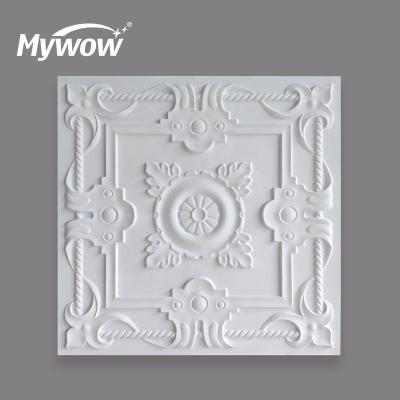 China Traditional Home Decoration Waterproof Ceiling Boards 3D PVC Ceiling Tiles for sale