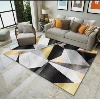 China Washable High Level Custom Geometric Rug #H3-A101 Flooring And Blanket Rug For Bedroom Or Kitchen for sale