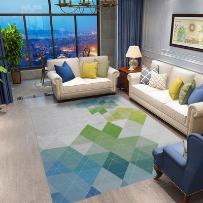 China #H3-A122 Hot Sale Area Rug Washable Mat Home Geometric Decor Carpet Mats For Living Home for sale