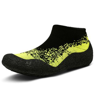 China Rubber Breathable Fly Knitted Lightweight Ultra Socks Sport Shoes Running Sneakers Shoes for sale