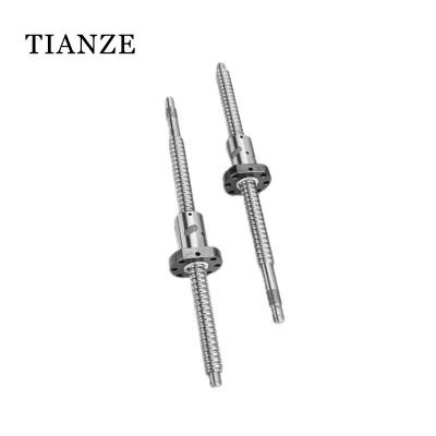 China Machinery Precision Rolling Ball Screw Rolled Thread For Linear CNC Machine Rolling Ball Screw for sale