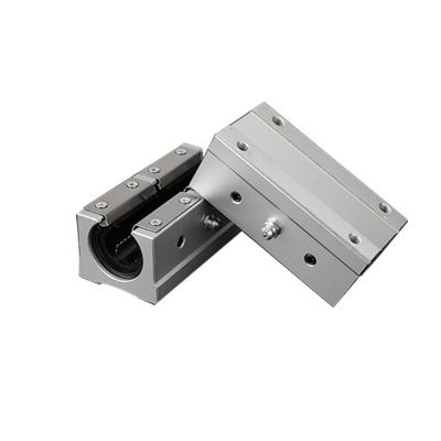 China Aluminum Smooth Fit Linear Motion Block Slide Bearing For Linear Axis for sale