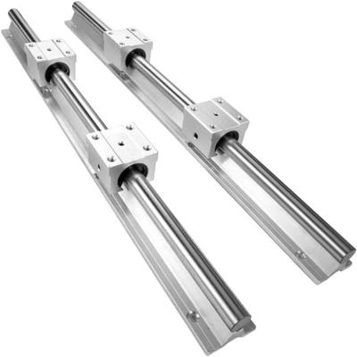 China Smooth Motion Linear Shaft Rod Linear Motion Bearing Shaft In Stainless Steel SBR Rail for sale