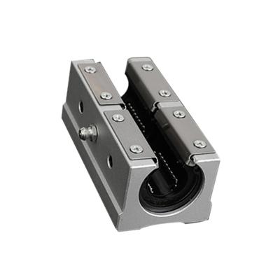 China Linear Motion 16mm Slide Shaft Block Sbr Series Sbr16uu Soft Linear Bearing Block Bearing Sbr16luu for sale