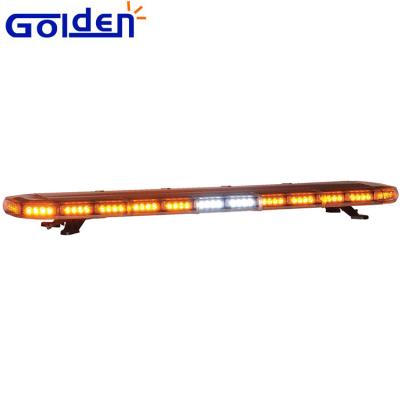 China Auto Super Thin Led Strobe Lighting System Aluminum Base And PC Lens 60inch Light Bar for sale