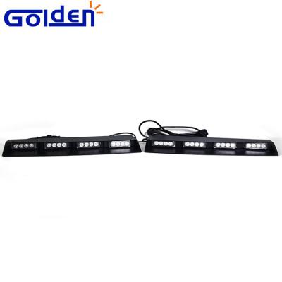 China Car Interior 24W Emergency Led Visor Interior Warning Lights For Cars for sale