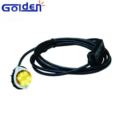 China Car Truck Vehicle Surface Mount Hideaway Emergency Wig Wag 12v Amber Strobe Light for sale