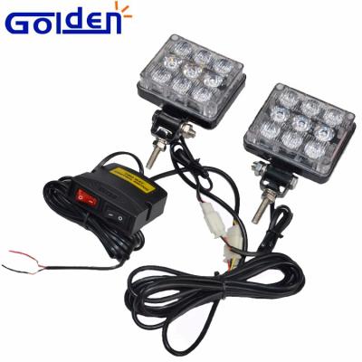 China High Power Quality Emergency Responders Motorcycle Aluminum Base And PC Lens Led Strobe Light for sale