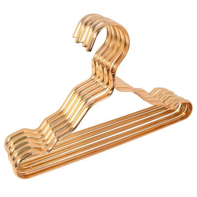 China Home Smooth Outdoor Metal Base Storage Dry Wall Mounted Hangers Stick For Cloth Coat Hanger Hanger Aluminum Gold for sale