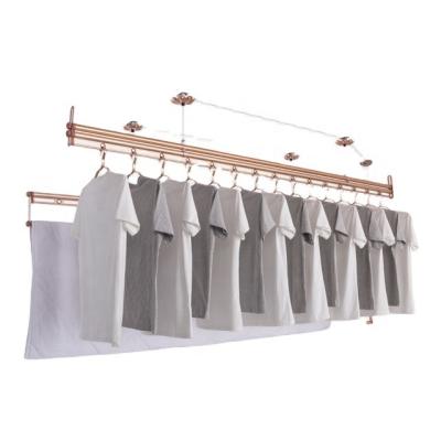 China Durable Household Clothes Hanging Rack Indoor Good Quality Drying Rack Laundry Adjustable Dry Clothes Stand for sale