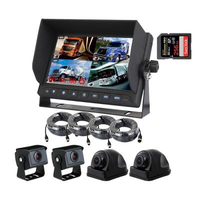 China Quad AHD Monitor System with QUAD and 258GB DVR Recording for sale