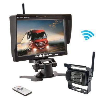 China 7inch wireless security system reversing camera wireless backup camara SN-706W-A for sale