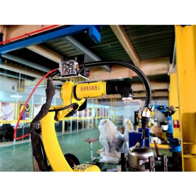 China High Efficiency Automatic Industrial Robotic Aluminum Tank Welding Machine Robotic Manipulator for sale