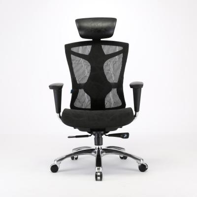 China Modern Office Full Chair Ergonomic Mesh Chair With Advanced Design Certificate Boss Chair for sale