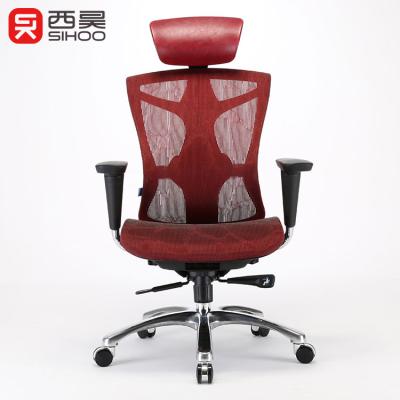 China Factory Wholesale Lock-Tilt Mechanism 350 Executive Aluminum Mesh Full Base Ergonomic Chair For Office for sale