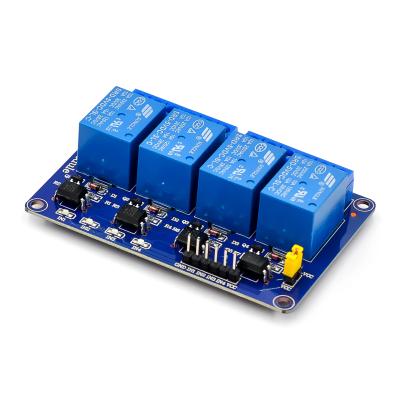 China 4 Channel 5V Relay Module With Light Coupling 4 Channel 5V Relay Module for sale