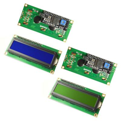 China LCD1602 + I2C LCD1602 LCD1602 Module 16x2 Blue Screen PCF8574 IIC/I2C LCD1602 Adapter Plate LCD Display 1602 for sale