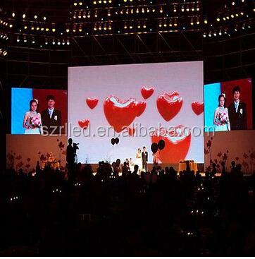 China P3.91 Indoor Indoor Rental Led Screen For Wedding / Stage Background for sale