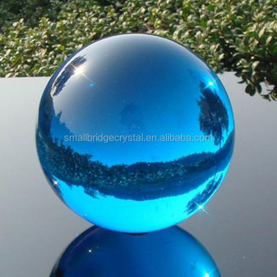 China Wholesale Europe Turquoise Various 60mm Colorful Crystal Glass Ball For Guest Souvenir Gift for sale