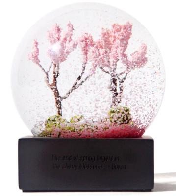 China Beautiful China Four Seasons Crystal Ball For Birthday Gift for sale