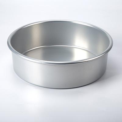 China Disposable OEM Bakeware 10 inches round cheesecake pan cake tools aluminum cake pans for sale