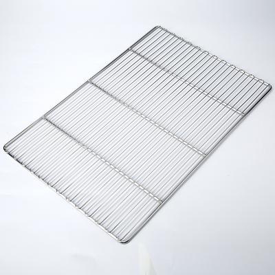 China Disposable OEM 304 Stainless Steel Wire Mesh Oven Tray Bbq Grill Wire Mesh Cake Cooling Rack tray cake tools for sale