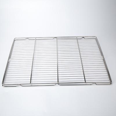 China Disposable OEM Cooling racks for baking oven safe Oven rack for roasting pan food grade metal wire mesh grill for sale