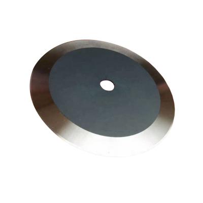 China Paper Industry Dawei HSS Round Slitter Packing Machine Round Cutting Blade for sale