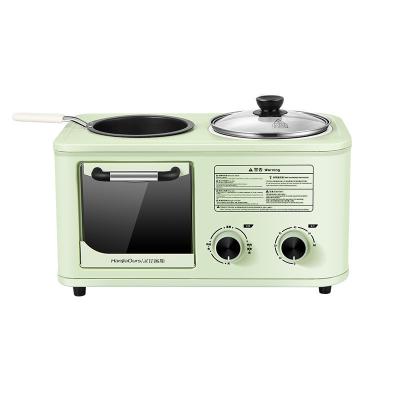 China Hotel new multifunctional 3 in 1 breakfast machine cooking machine dormitory household electric pot frying pan for sale